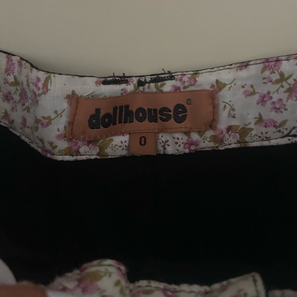 Black Dollhouse Shorts - Picture 3 of 5